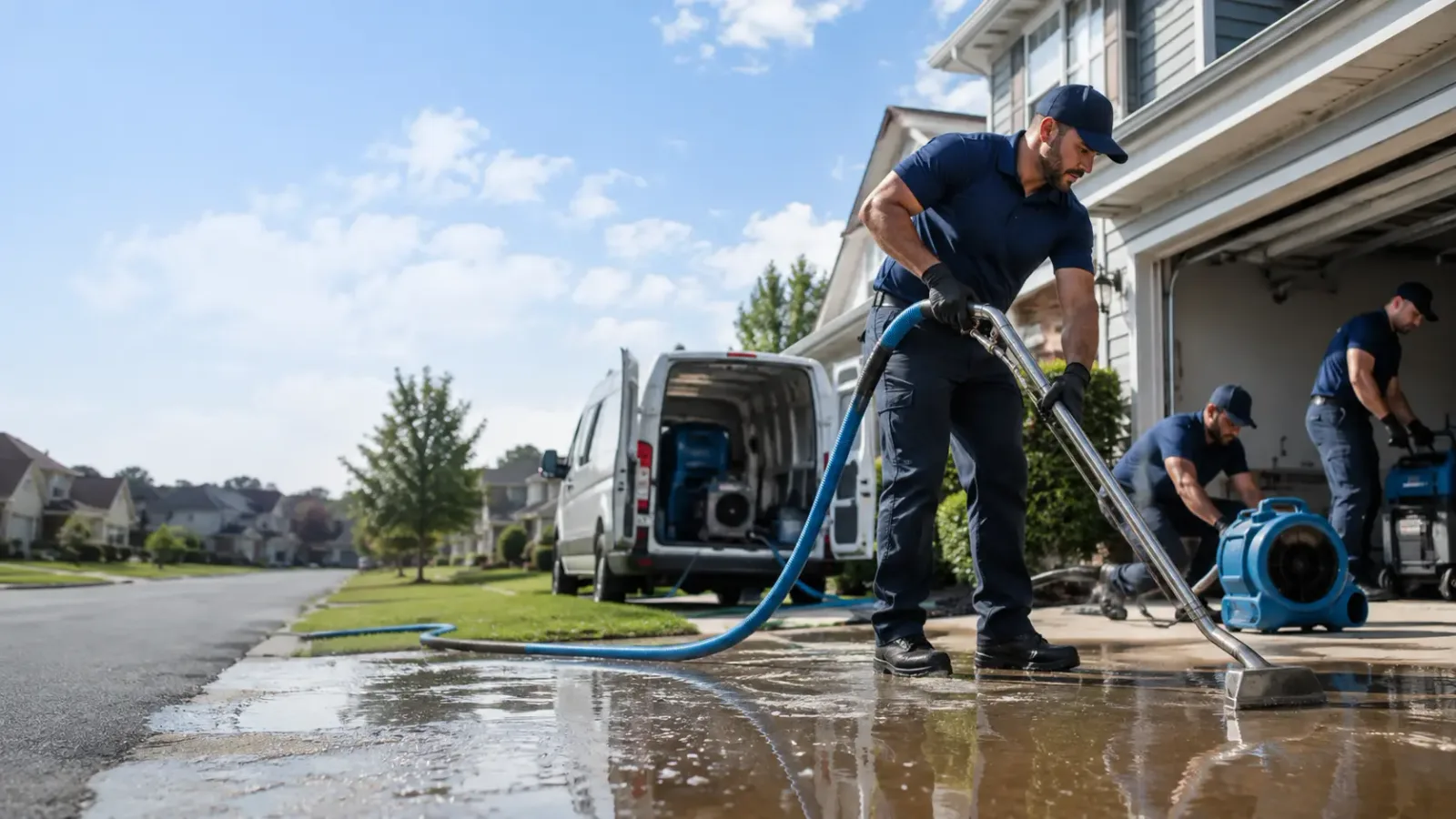 Flood Damage Restoration in Louisville, IL